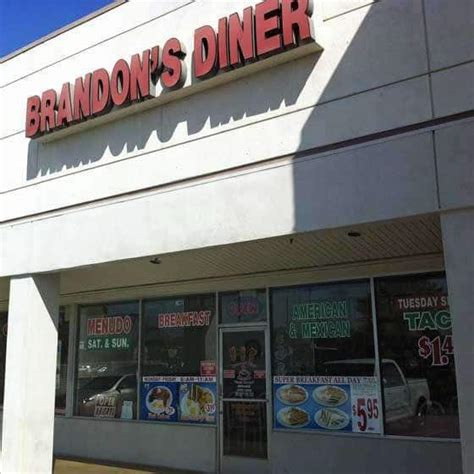 Brandon's diner - Get delivery or takeout from Brandon's Diner at 8609 Base Line Road in Rancho Cucamonga. Order online and track your order live. No delivery fee on your first order! Home / Rancho Cucamonga / American / Brandon's Diner. 2 photos. Brandon's Diner. 4.6 (1,700+ ratings) | DashPass | ...